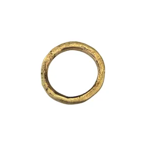 10K Gold Molten Band