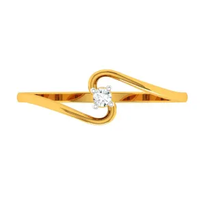 14KT (585) Yellow Gold Ring For Woman