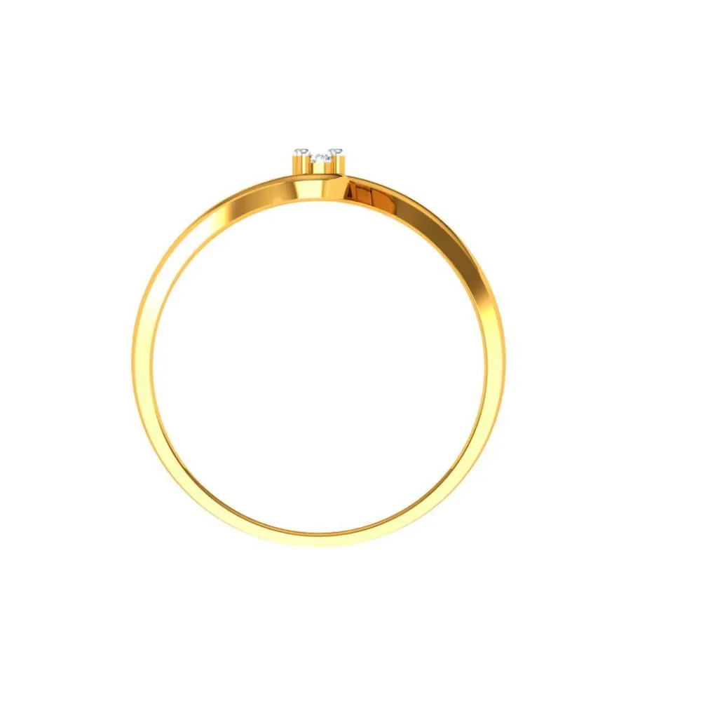 14KT (585) Yellow Gold Ring For Woman