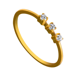 14KT (585) Yellow Gold Ring For Women