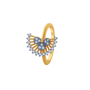 14KT (585) Yellow Gold Ring For Women
