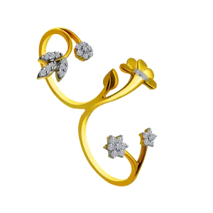 14KT (585) Yellow Gold Ring For Women