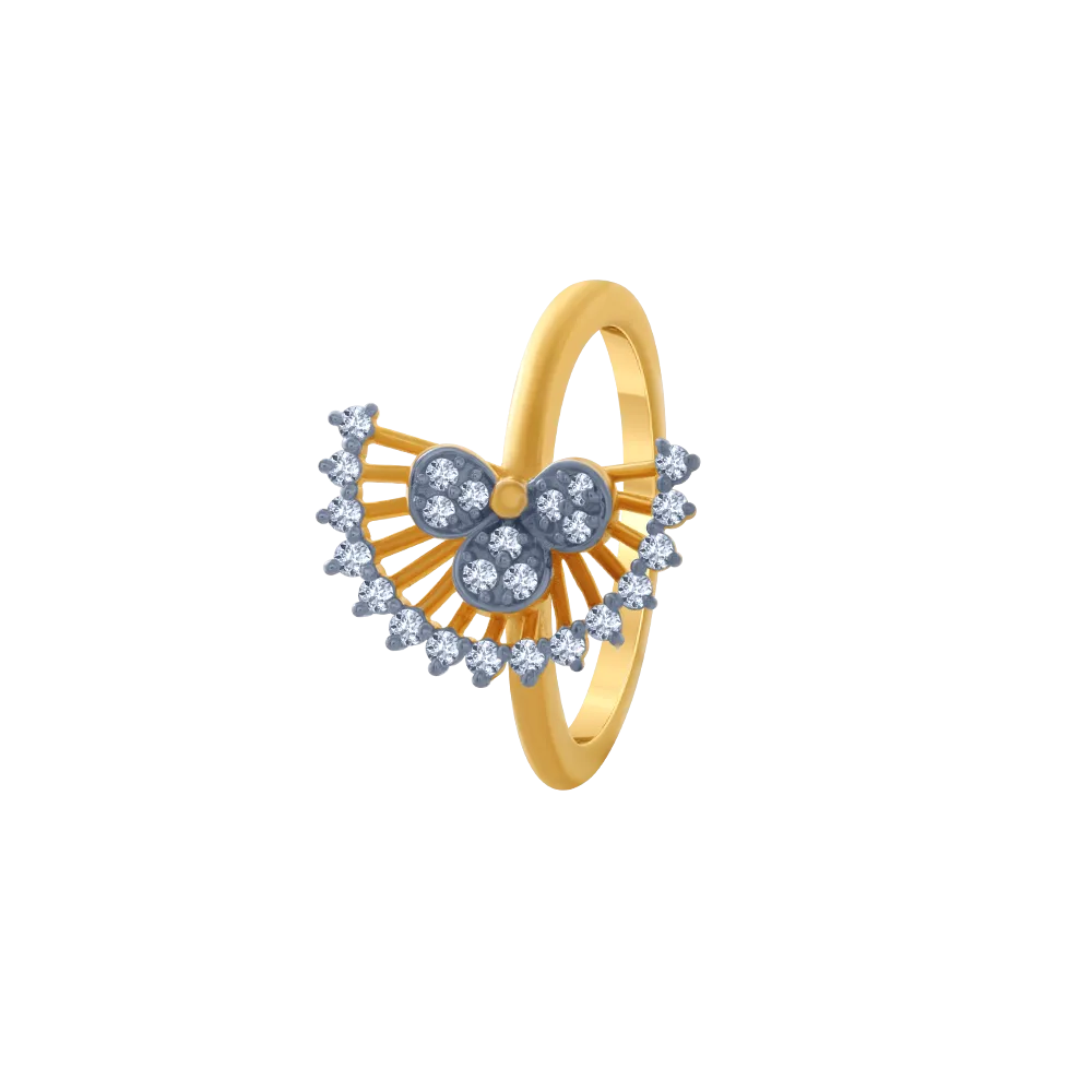 14KT (585) Yellow Gold Ring For Women