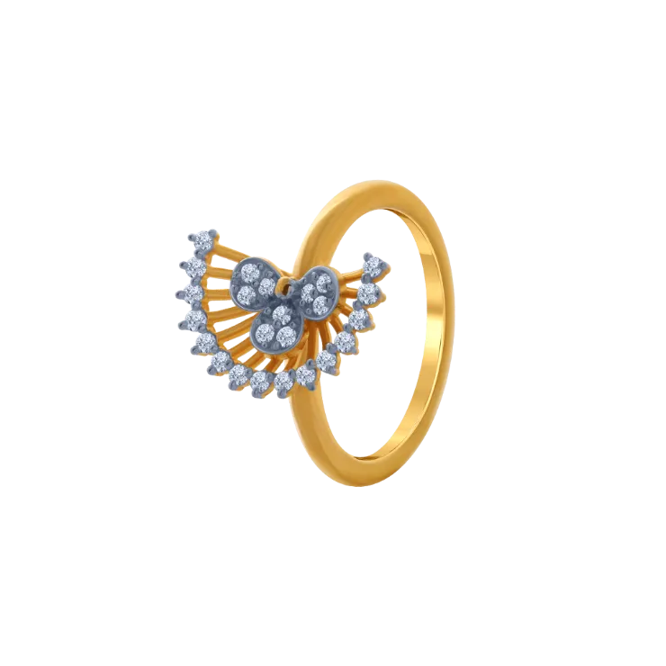 14KT (585) Yellow Gold Ring For Women