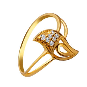14KT (585) Yellow Gold Ring For Women