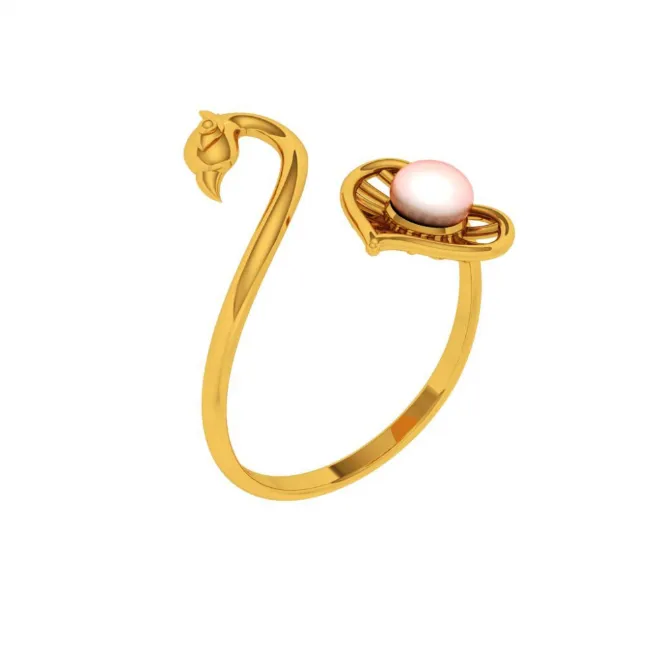 14KT (585) Yellow Gold Ring For Women
