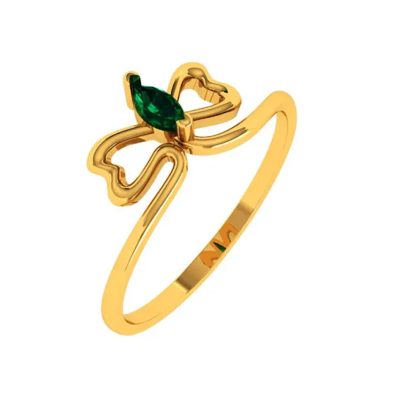 14KT (585) Yellow Gold Ring For Women