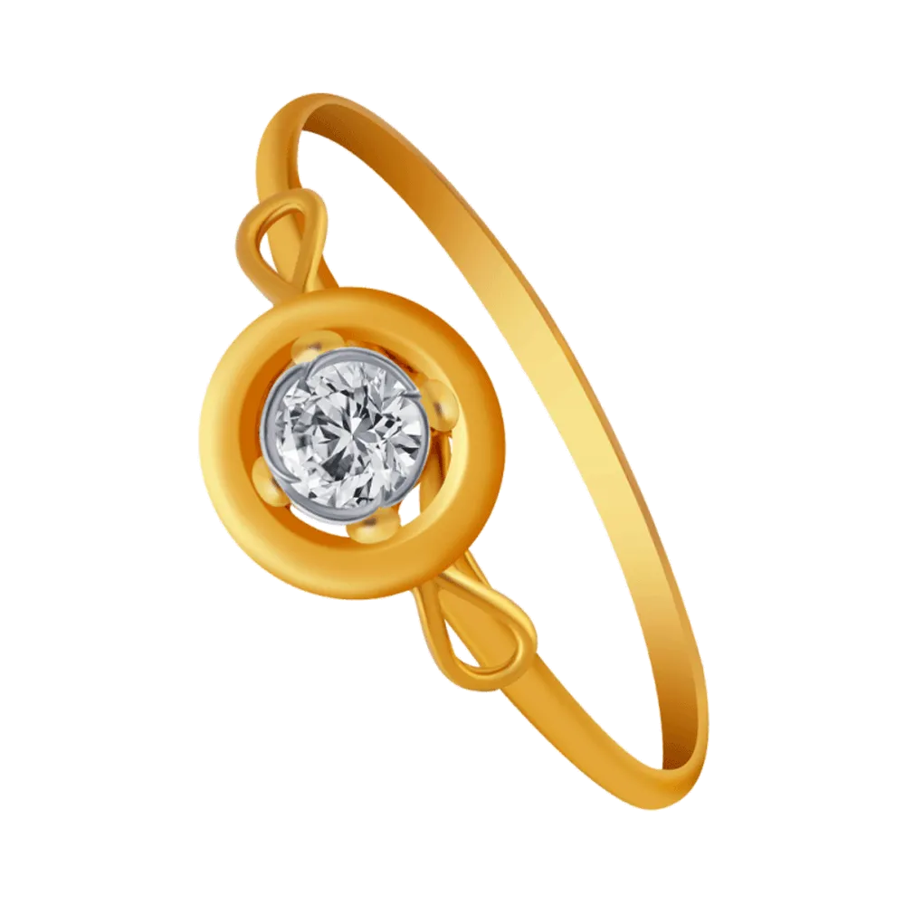14KT (585) Yellow Gold Ring For Women