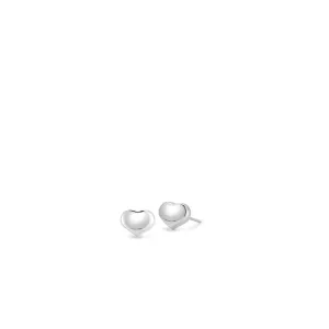 18K GOLD TINY TREASURES HEART STUD EARRINGS
