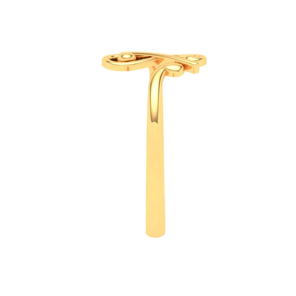 18KT Musical Note Gold Ring From Online Exclusive Collection