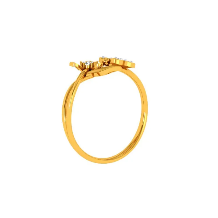 22KT (916) Yellow Gold Ring For Women