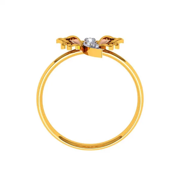 22KT (916) Yellow Gold Ring For Women