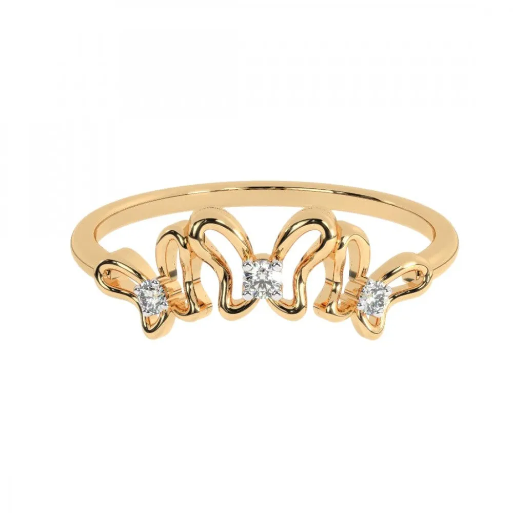 22KT (916) Yellow Gold Ring For Women
