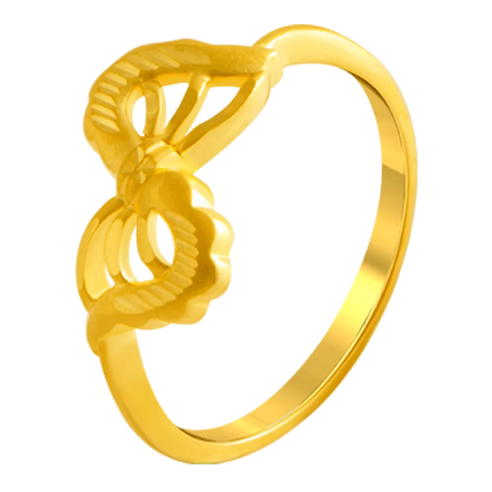 22KT Yellow Gold Ring For Women
