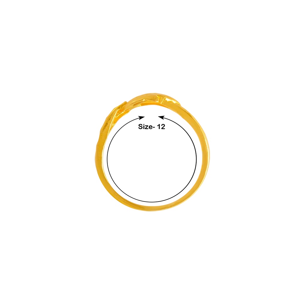 22KT Yellow Gold Ring For Women