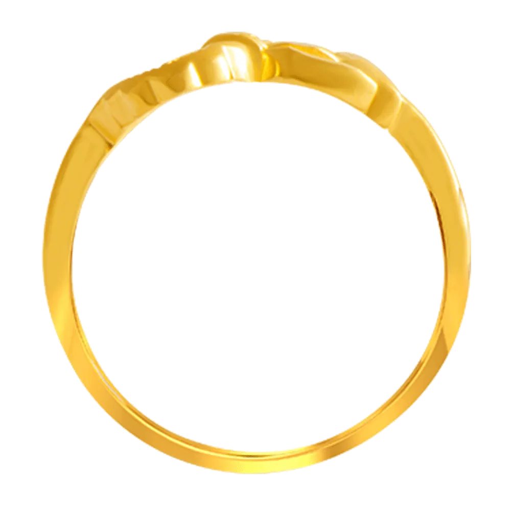 22KT Yellow Gold Ring For Women