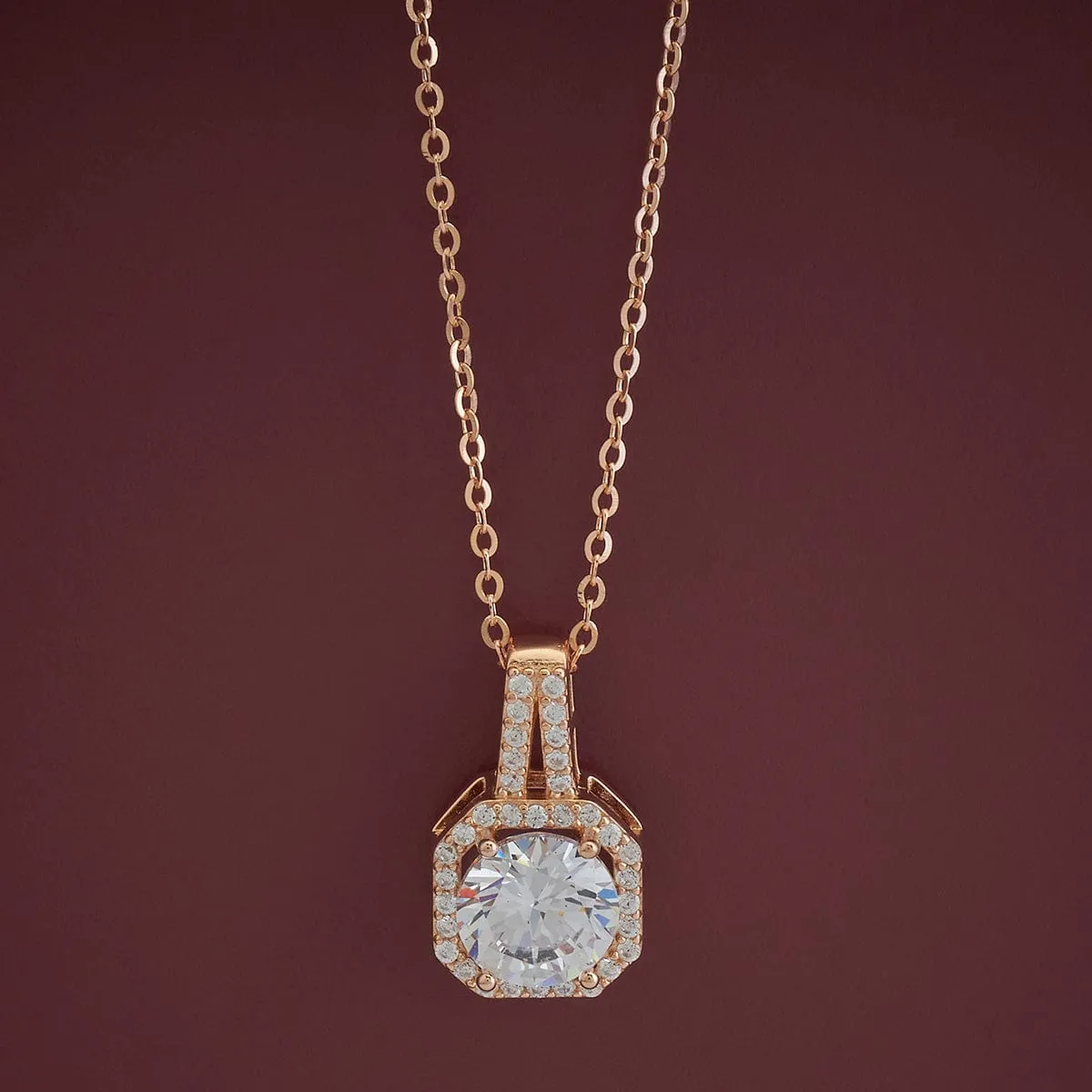 92.5 Silver Pendant with Chain 176484