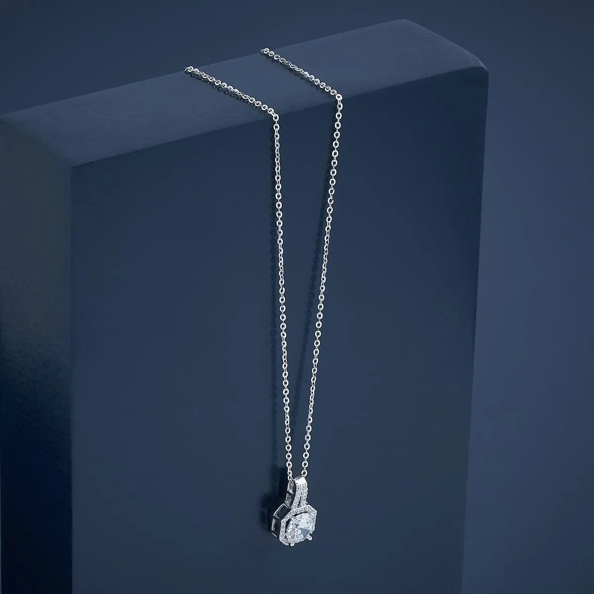 92.5 Silver Pendant with Chain 176484