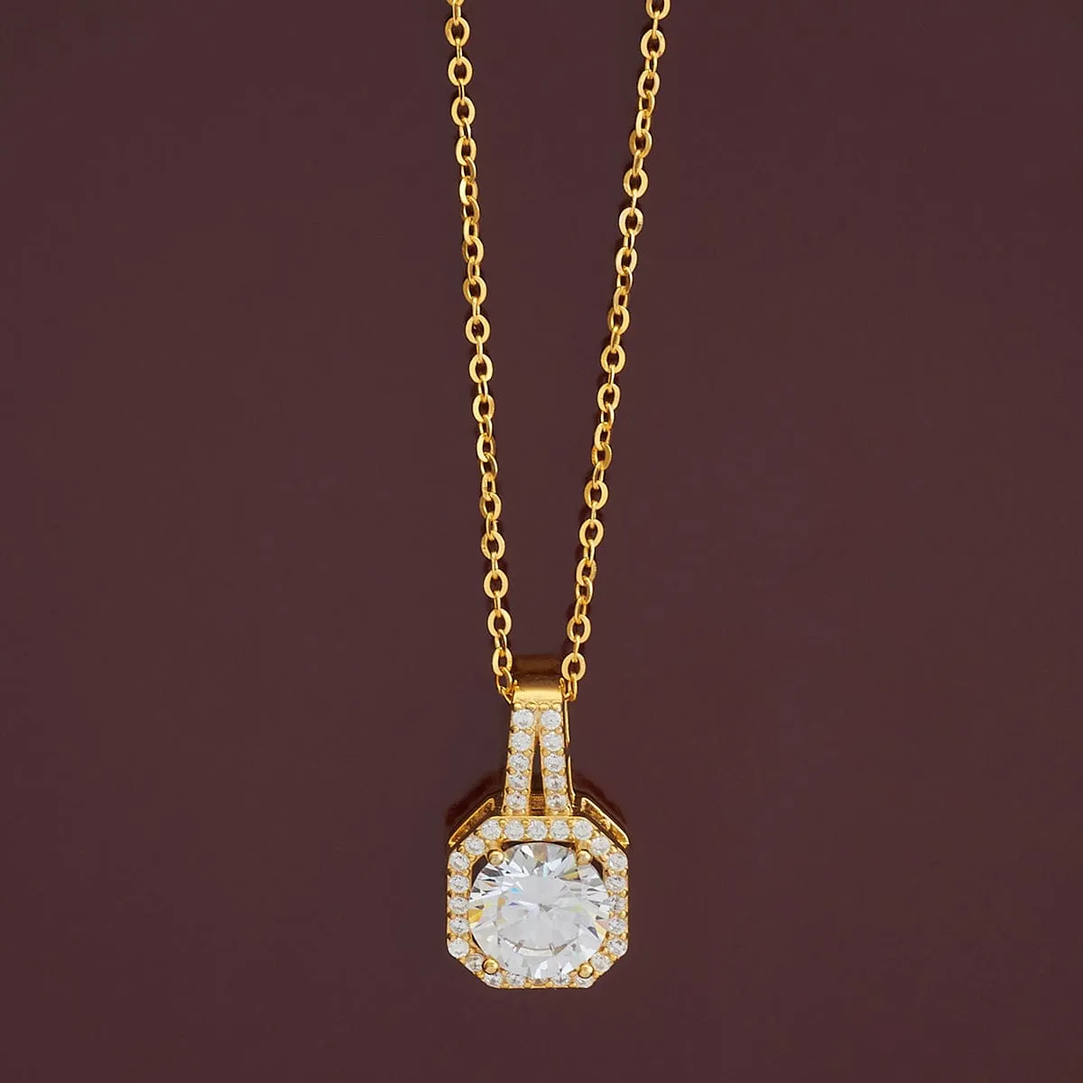 92.5 Silver Pendant with Chain 176484