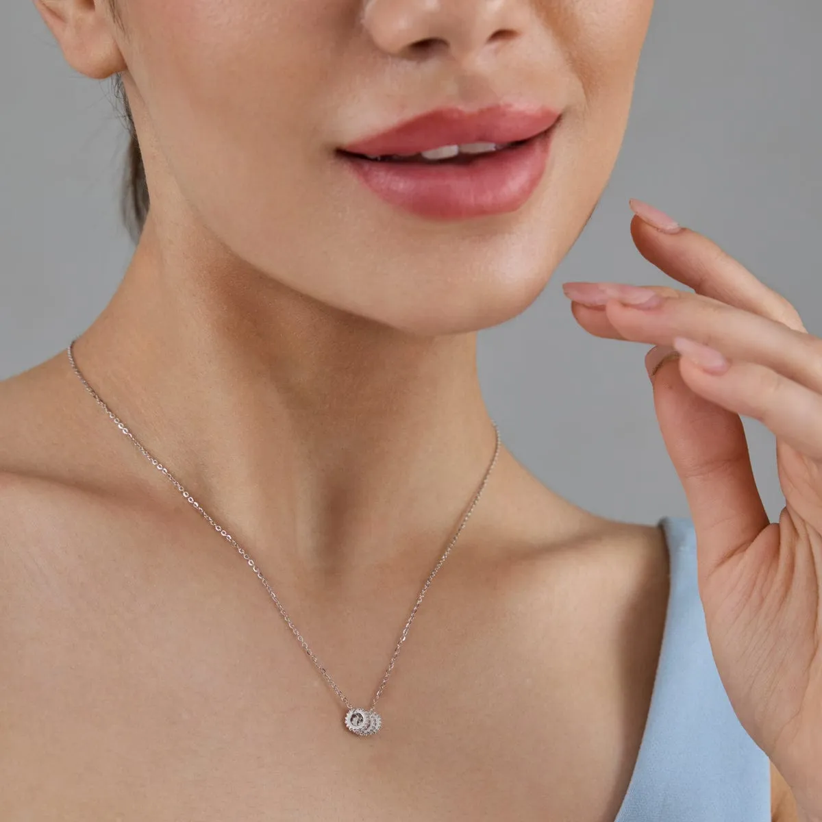 92.5 Silver Pendant with Chain  183185