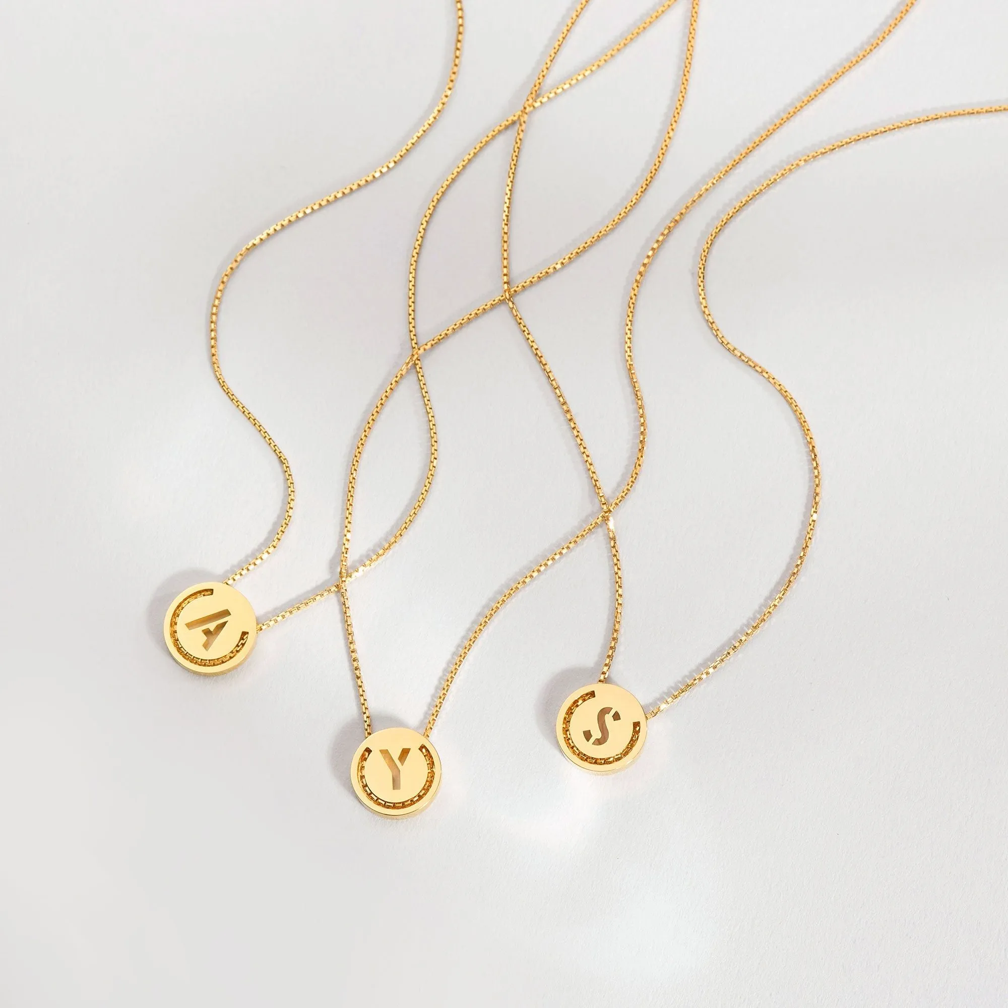 ABC's - G 18K Gold Plated Necklace