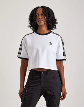 Adidas 3-Stripes Loose Cropped Tee Fashion for all body types Fashion boutiques