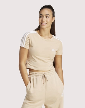 Adidas Essentials 3-Stripes Baby Cropped Tee Fashion technology New fashion arrivals