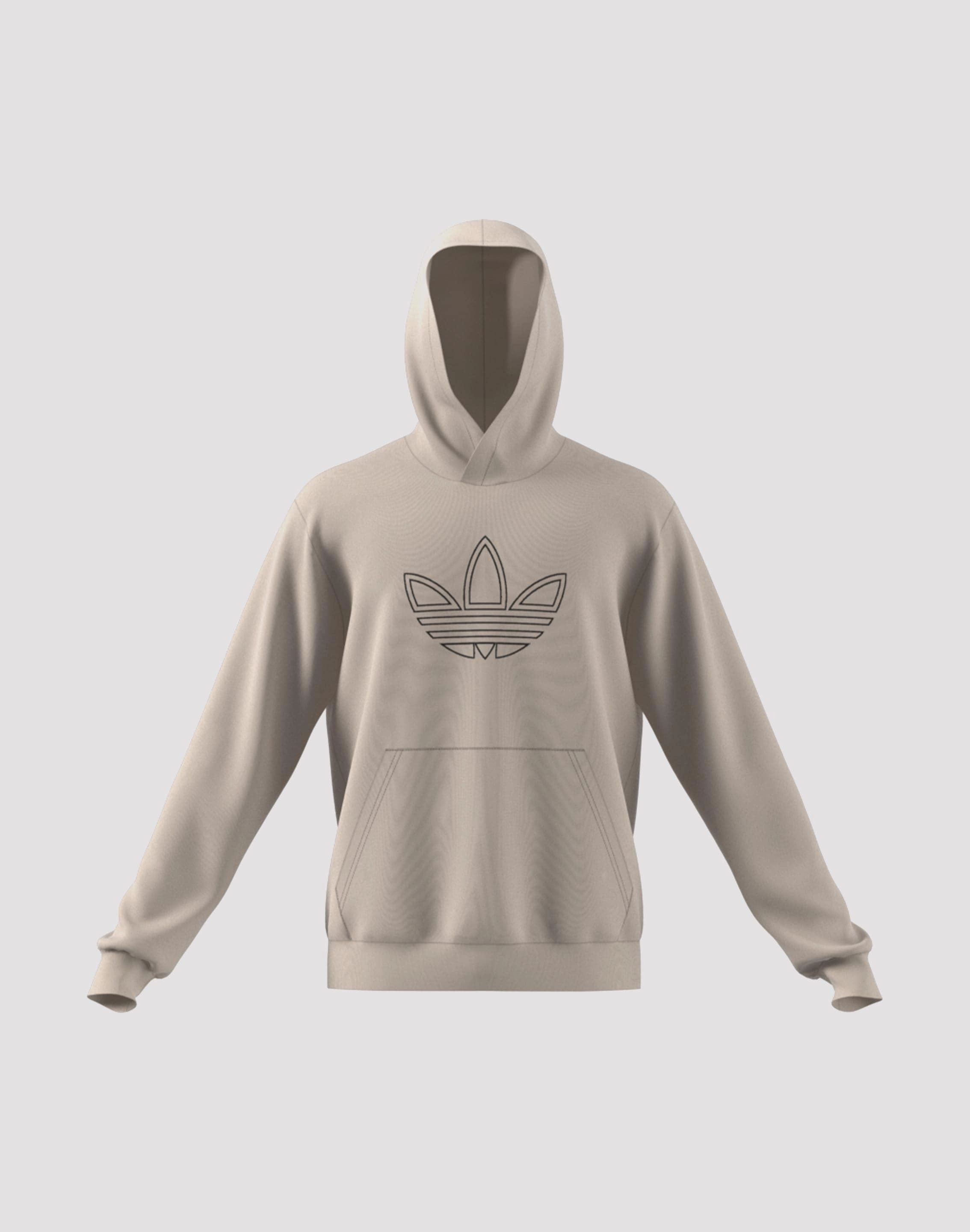 Adidas Outlined Trefoil Pullover Hoodie Fashion photography Fashion accessories