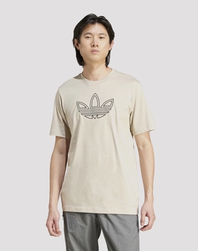 Adidas Outlined Trefoil Tee Hip - hop fashion Fashion swaps
