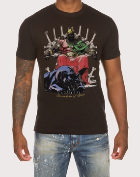 Akoo Descendants Black Tee Modern fashion Clothing types