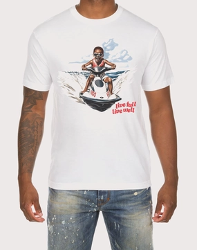 Akoo Jet Ski Joy Tee Smart casual wear Cotton - made fashion