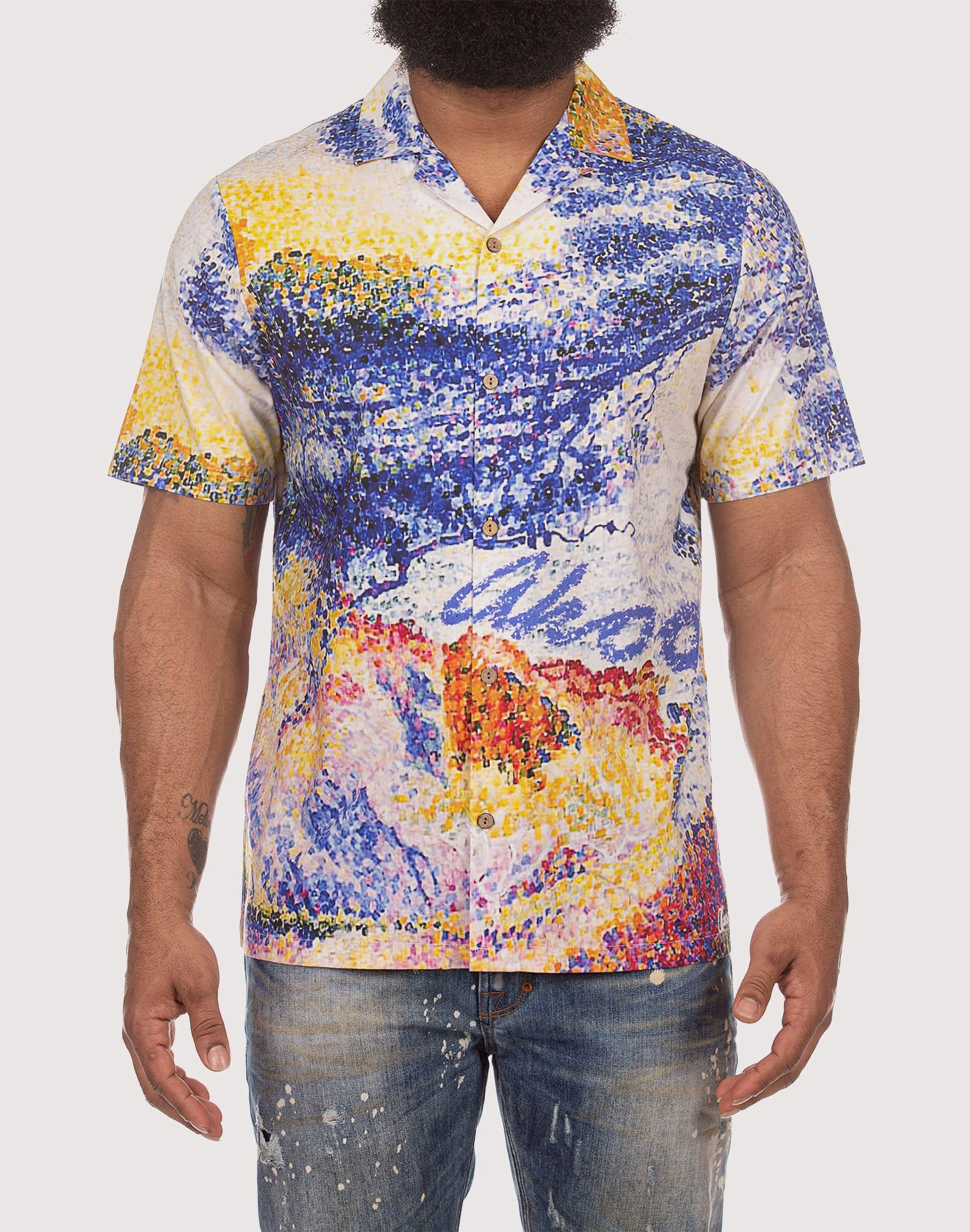 Akoo Meadow Woven Shirt Fashion photography Nautical - themed fashion