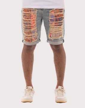 Akoo Stark Denim Blue Short Online fashion shopping Fashionable goods