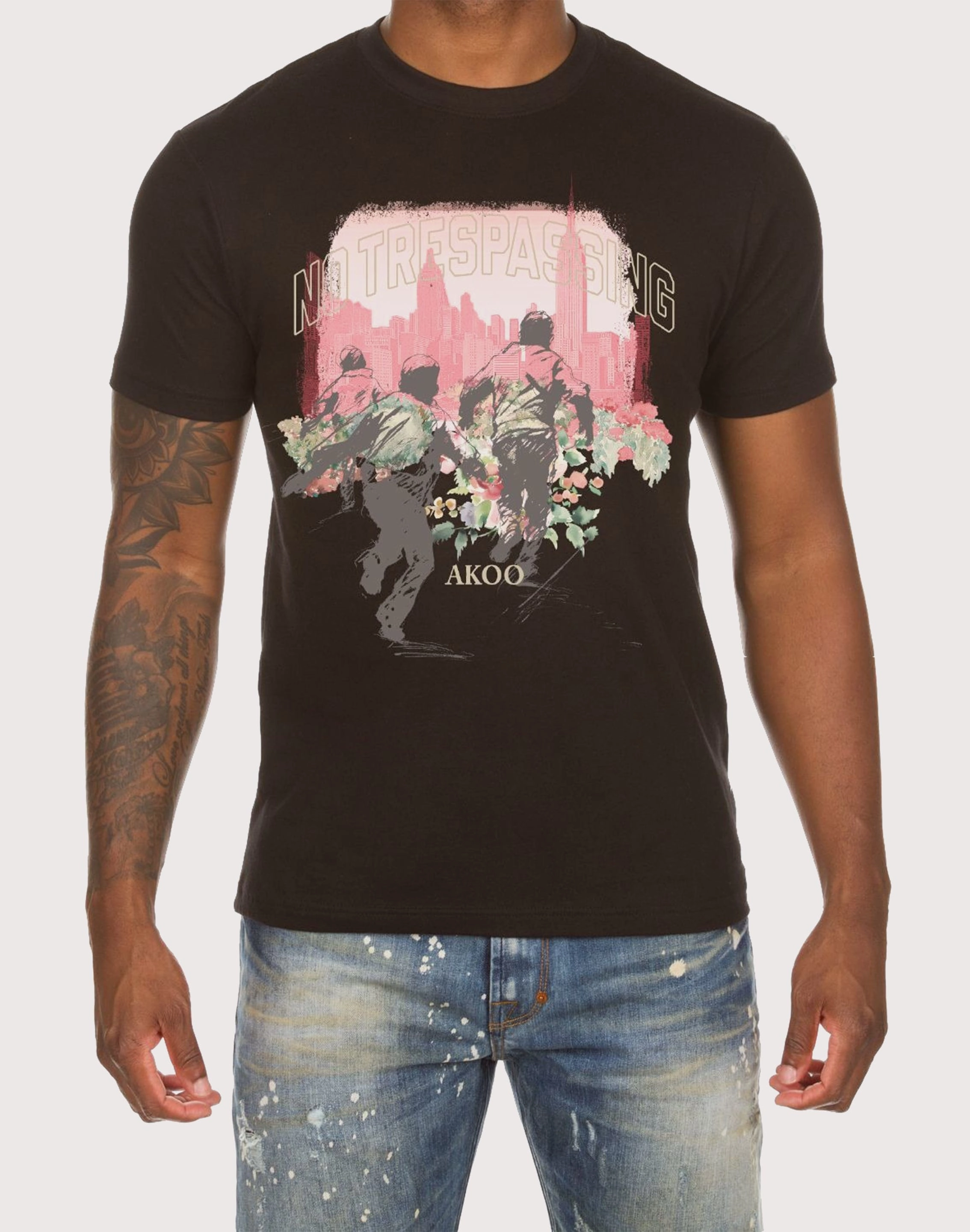 Sustainable fashion practices Akoo Toward Black Tee Fashion-forward items