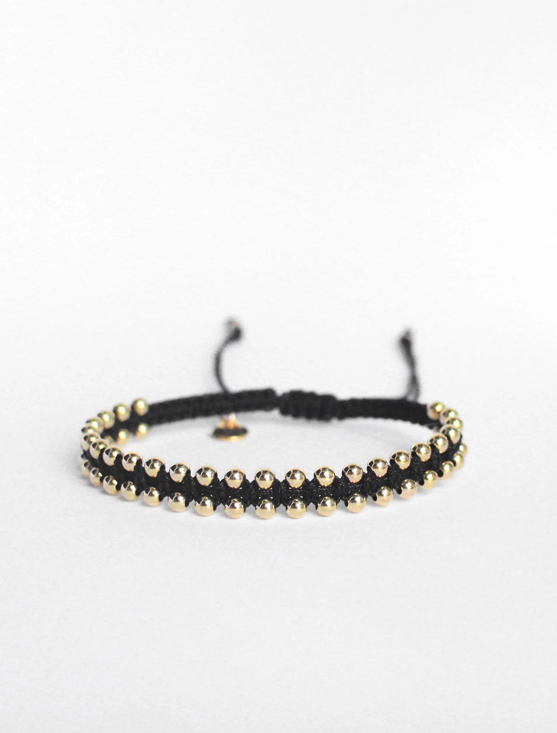Ally 18k Gold-Filled Bracelet ??Black