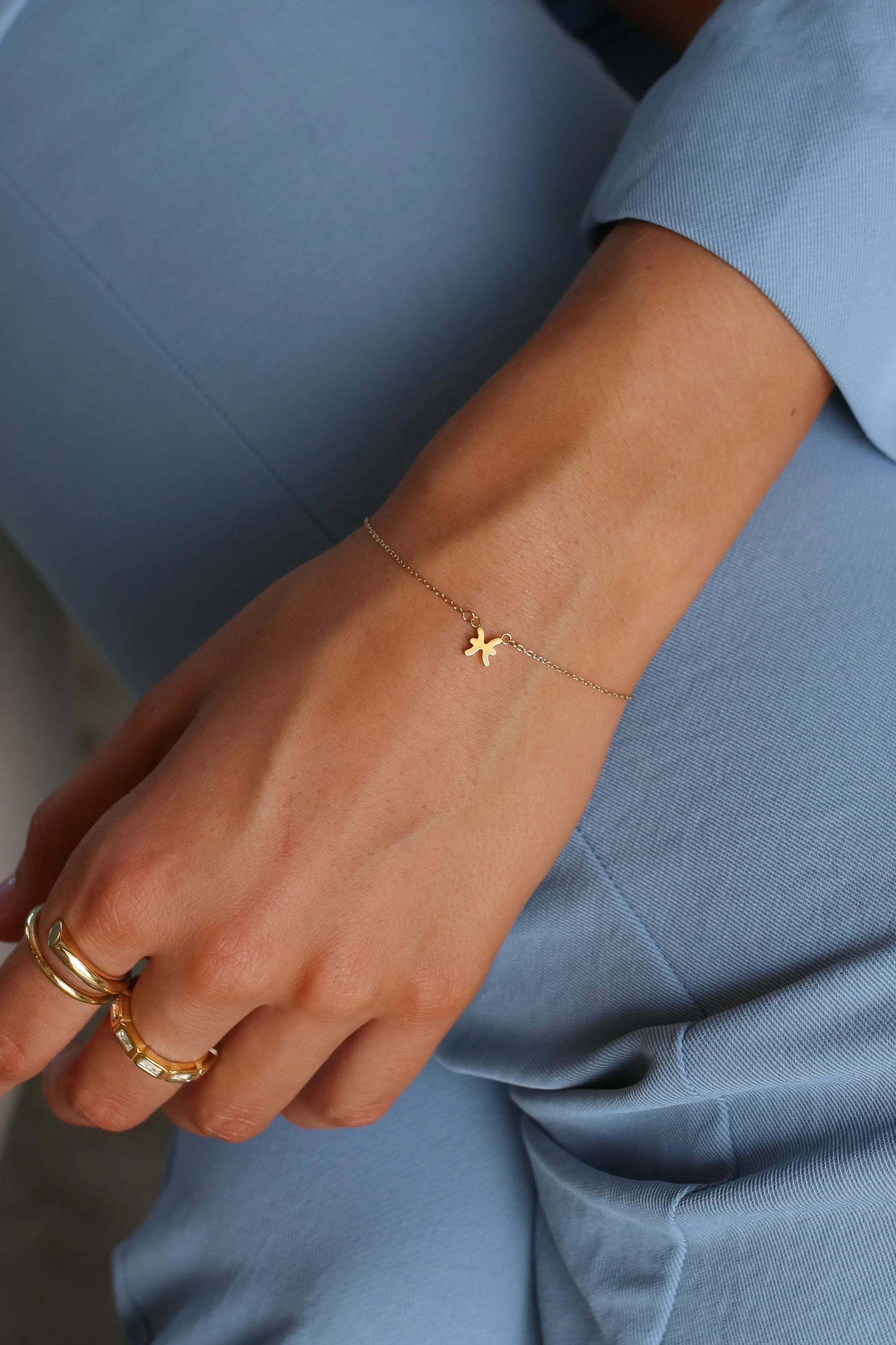 Anastacia - Stainless Steel Zodiac Bracelet