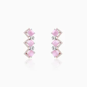 Anushka Sharma French Rose Earrings