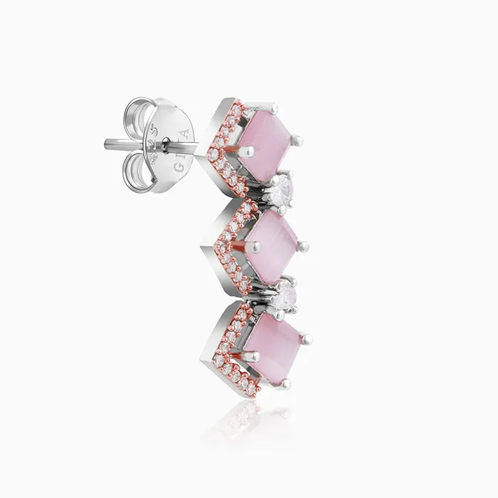 Anushka Sharma French Rose Earrings