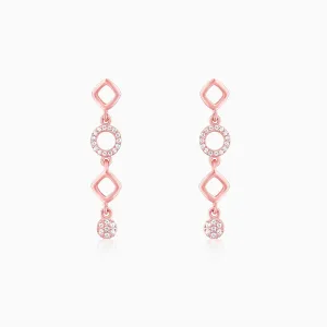 Anushka Sharma Rose Gold Queen Of Dreams Earrings