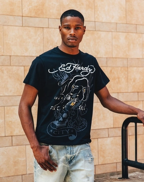 Apparel finds Ed Hardy Crouching Panther Tee Stylish products