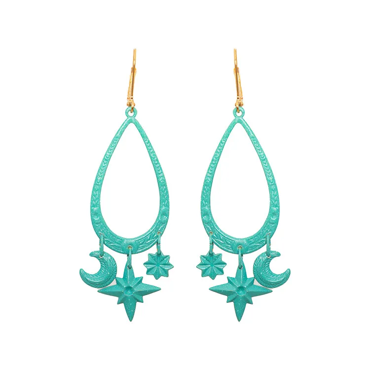 Aqua Navigator Earrings