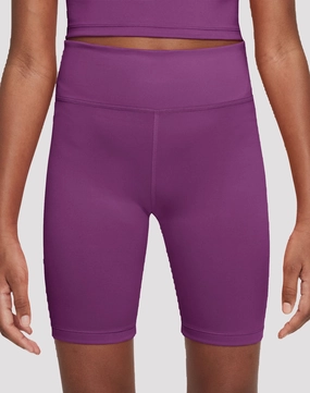 Athleisure fashion Nike Dri-FIT One Purple Bike Shorts Fashion for all ages