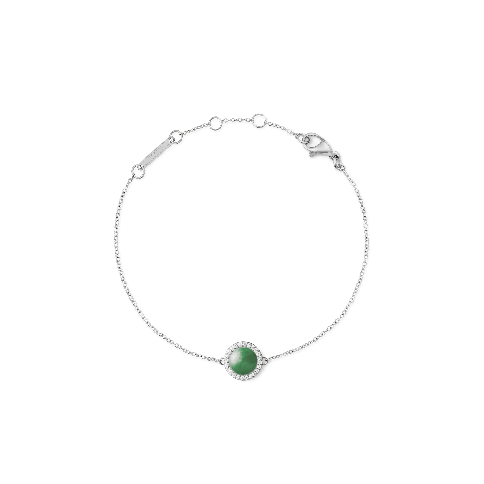 Audrey Bracelet Jade Silver