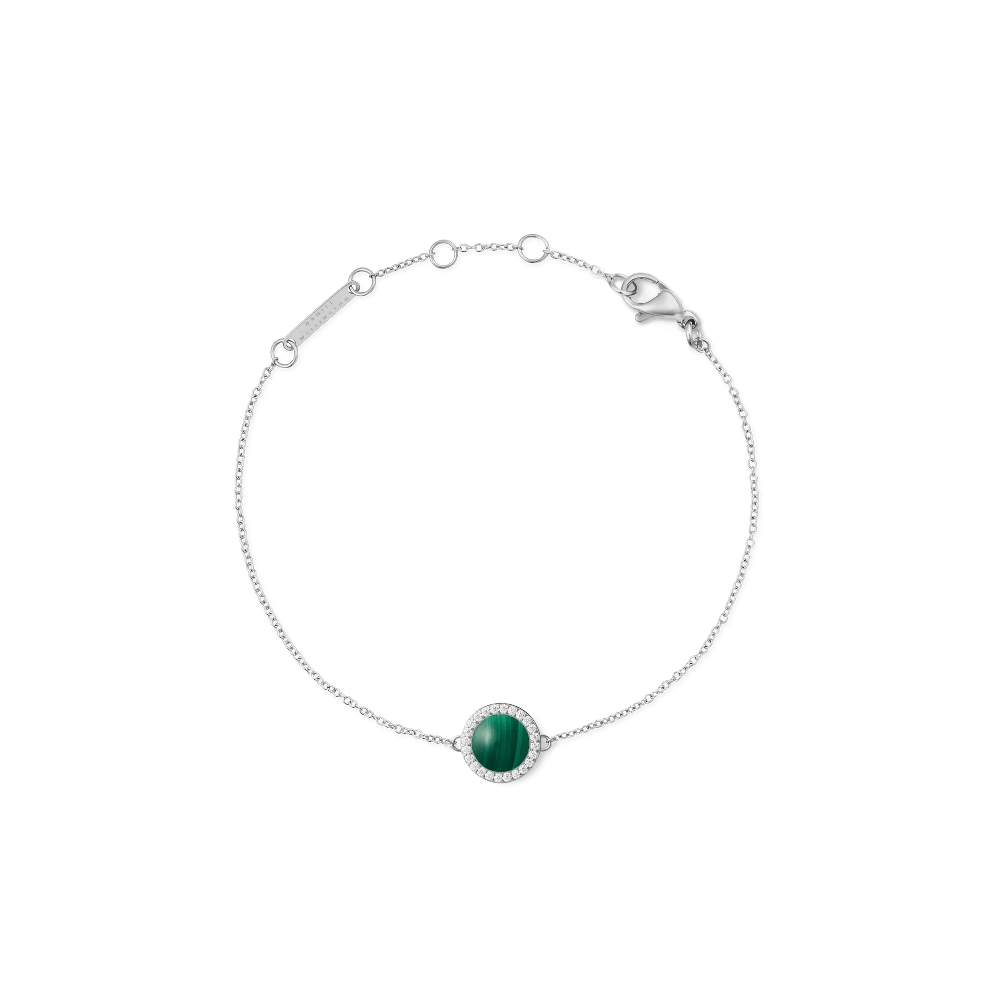 Audrey Bracelet Malachite Silver