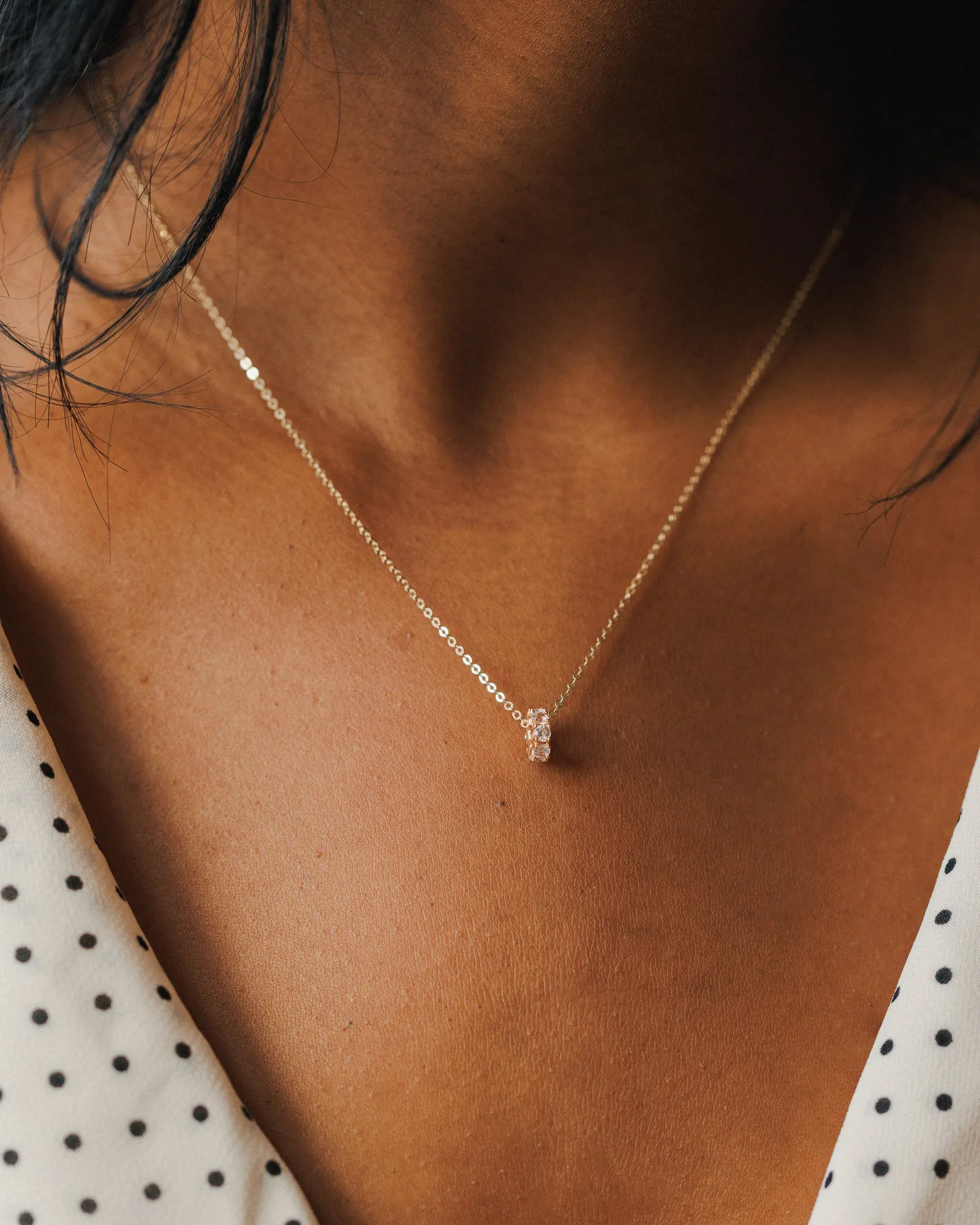 Aura Birthstone Bead Necklace