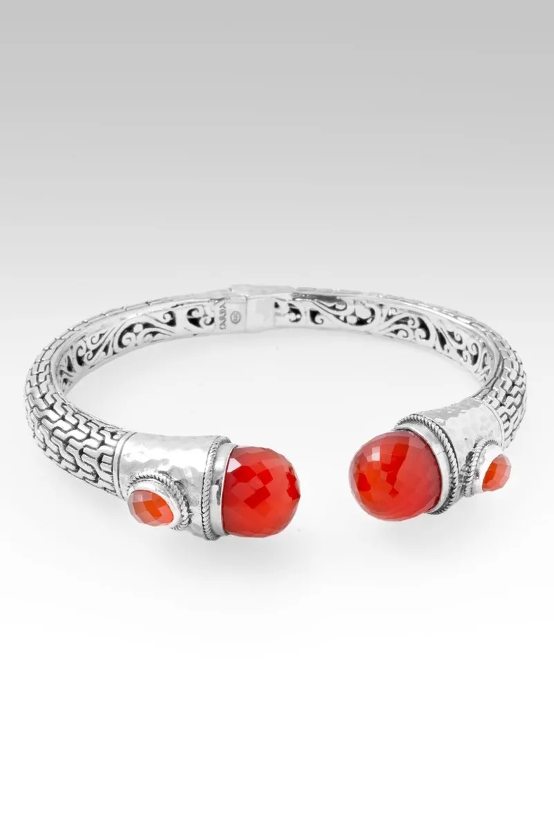 Awakening Spirit Tip-to-Tip Bracelet? in Carnelian