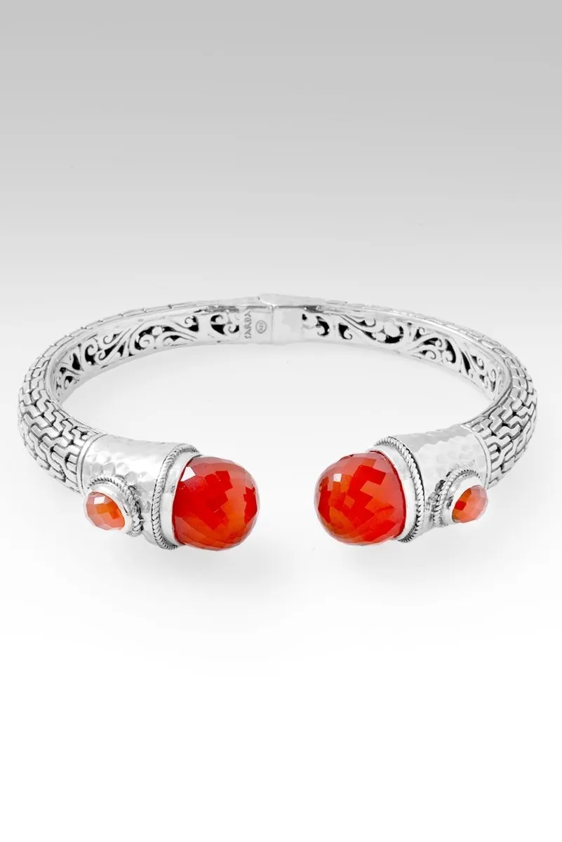 Awakening Spirit Tip-to-Tip Bracelet? in Carnelian