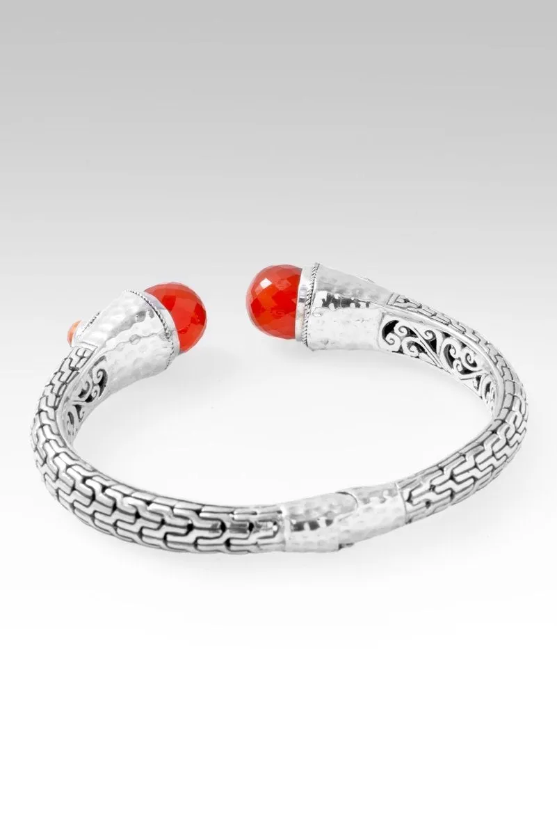 Awakening Spirit Tip-to-Tip Bracelet? in Carnelian