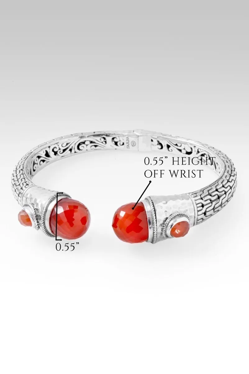 Awakening Spirit Tip-to-Tip Bracelet? in Carnelian