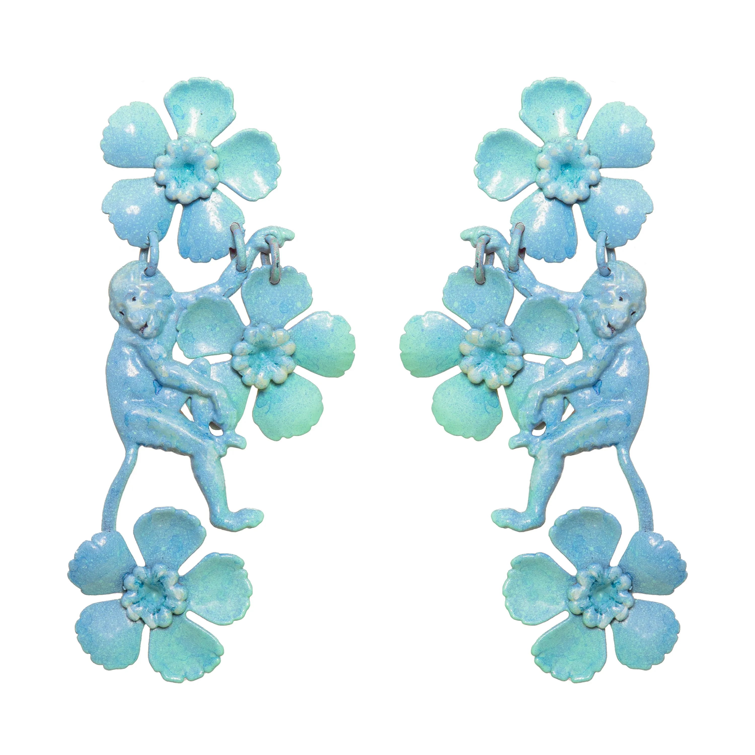 Azure Vervet Earrings